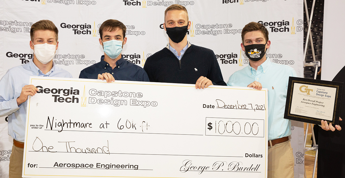 Team Nightmare at 60k Feet win top aerospace engineering prize