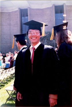 Vigor Yang as a grad student at Cal Tech