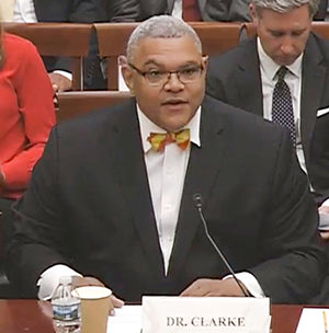 JP Clarke testifying in Congress
