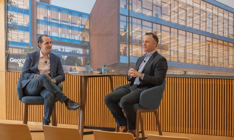 Prof. Claudio Vinicius Di Leo and Zack Krevor