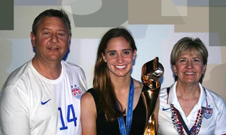 <p>Steve and Vickie Brian have always embraced the excitement, and the struggles, of their soccer phenom daughter, Morgan.</p>