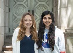 Danielle Dixon and Sanjana Tewathia