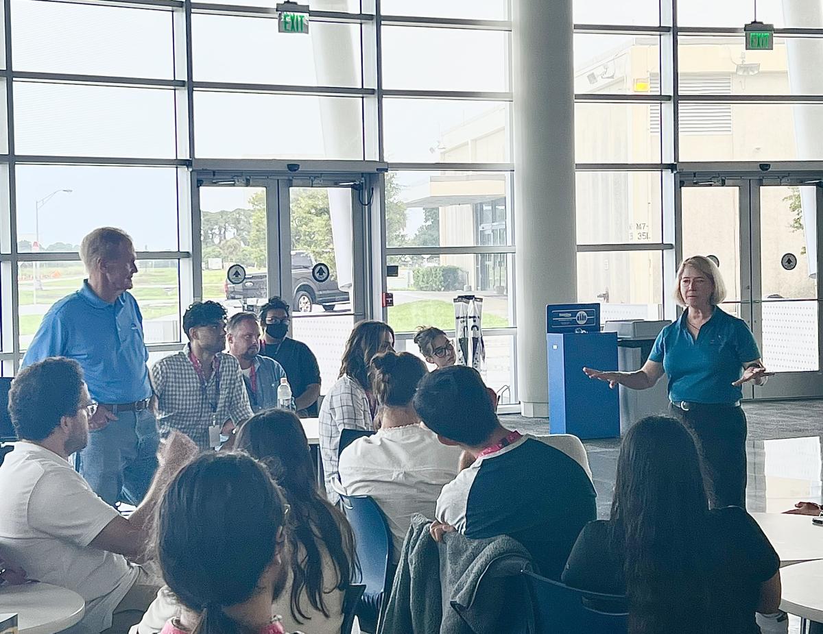 NASA Social meets with Pam Melroy and Bill Nelson