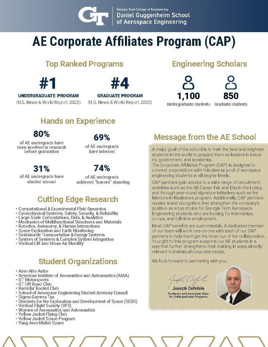 AE School Corporate Affiliates Program