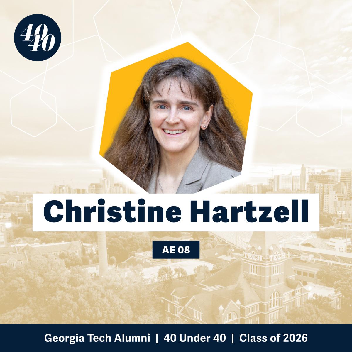 christine hartzell 40 40