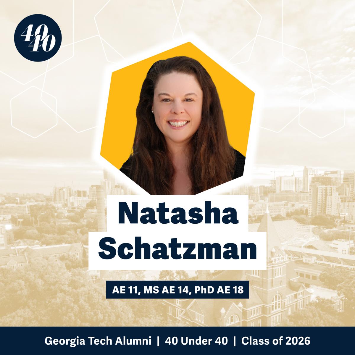 natasha schatzman 40 40